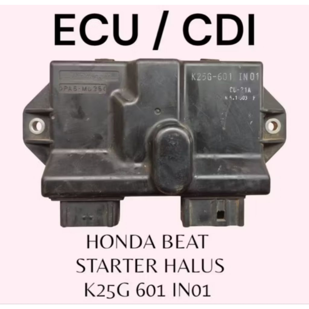 ECU CDI Honda beat stater Halus K25G 601 IN01 original