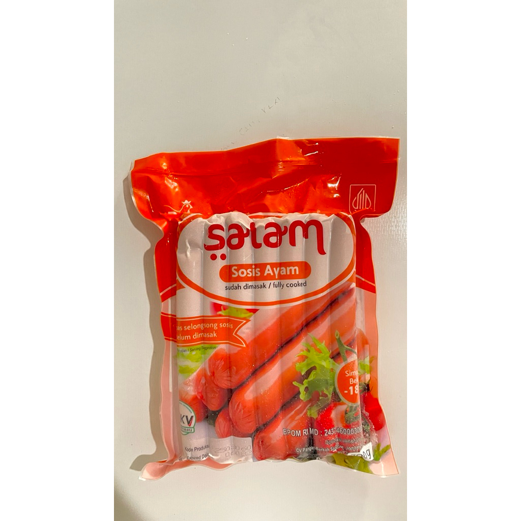 

Sosis Salam 500 gram Frozen Food Murah Open Reseller