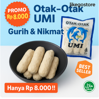 

Otak-otak UMI isi 10.Pcs-Rp.7000