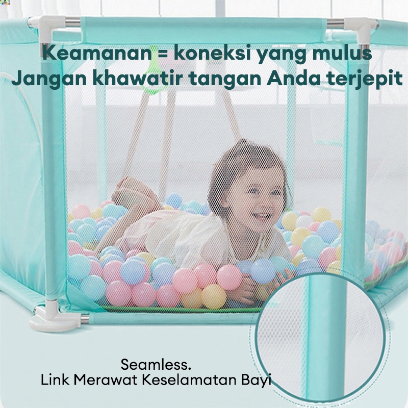 Baby Boss Pagar Bayi Bermain Baby Playpens Pagar Bayi Lipat Mandi Bola Murah Pagar Bermain Anak
