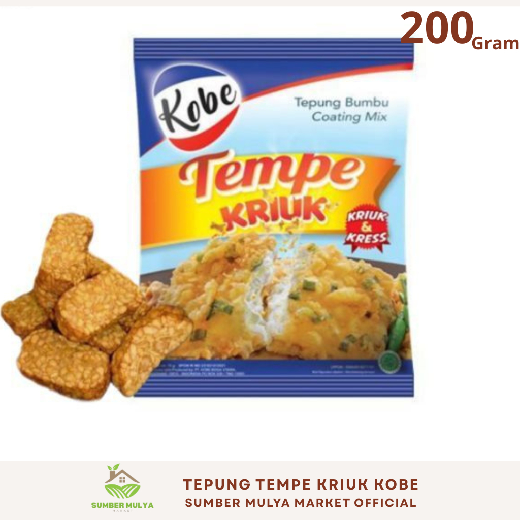 

Tepung Tempe Kriuk Kobe 200 Gram – Tepung Bumbu Siap Pakai 200 gr Cocok Untuk Bumbu Masakan Sehari-hari