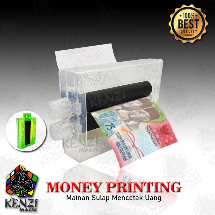 Alat Sulap Money Printing - Sulap Cetak Uang - Kenzi Magic Shop