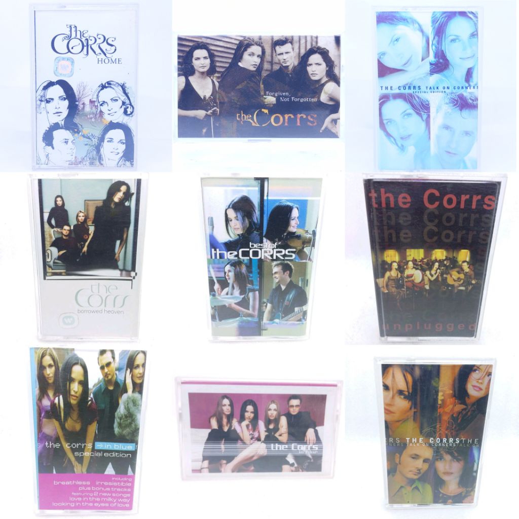 Kaset pita The corrs - best of the corrs - unplugged - talk on corners special edition - in blue - h