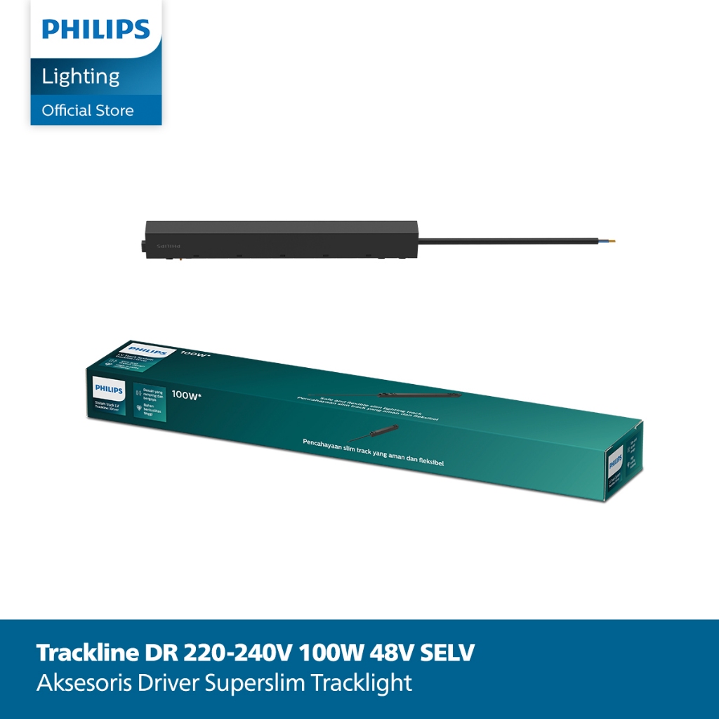 Lampu Philips LED Tracklight Driver 220-240V 100W 48V SELV