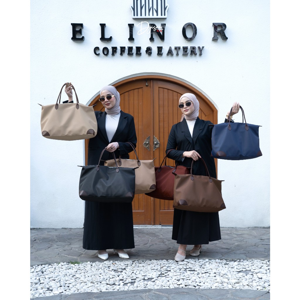 Tas Wanita Djisoo Series Alma Travel Bag Totebag ukuran Besar