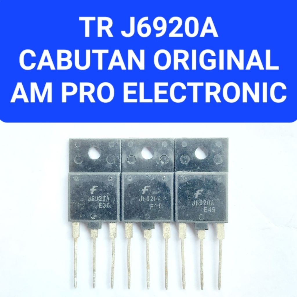 J6920A TRANSISTOR J6920 ORIGINAL TR J6920 CABUTAN