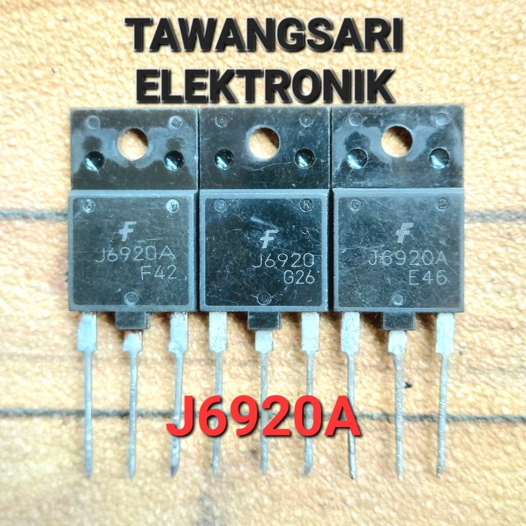 transistor j6920a cabutan tr j 6920 original