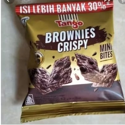 

[ 1 renceng ] TANGO brownies Crispy 12gr | isi 10pcs/renceng | mini Bites brownis viral