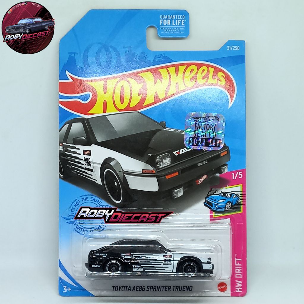 Hot Wheels Toyota AE86 Sprinter Trueno