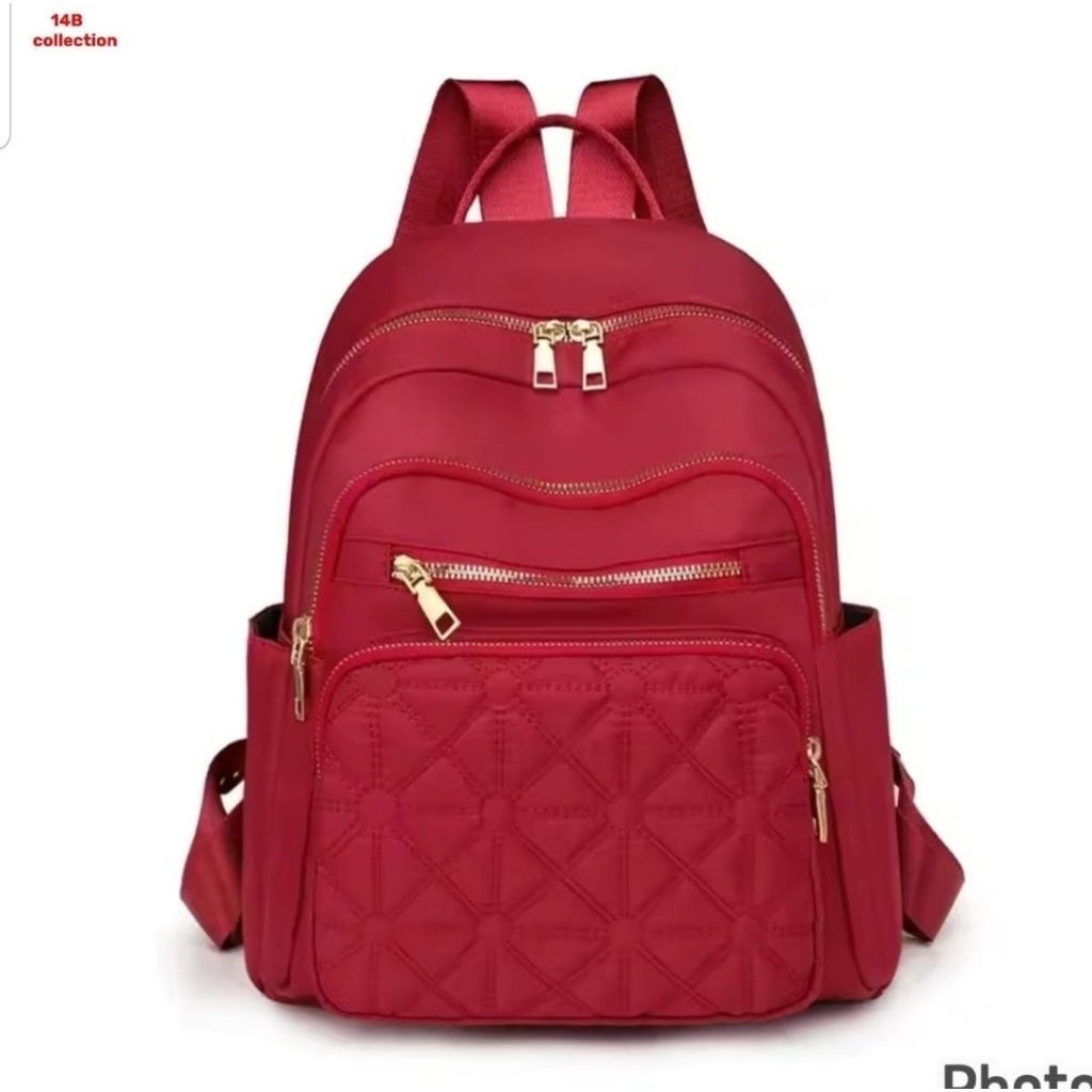 tas ransel wanita kapasitas besar semi import semi kulit tas punggung handbag perempuan remaja mewah