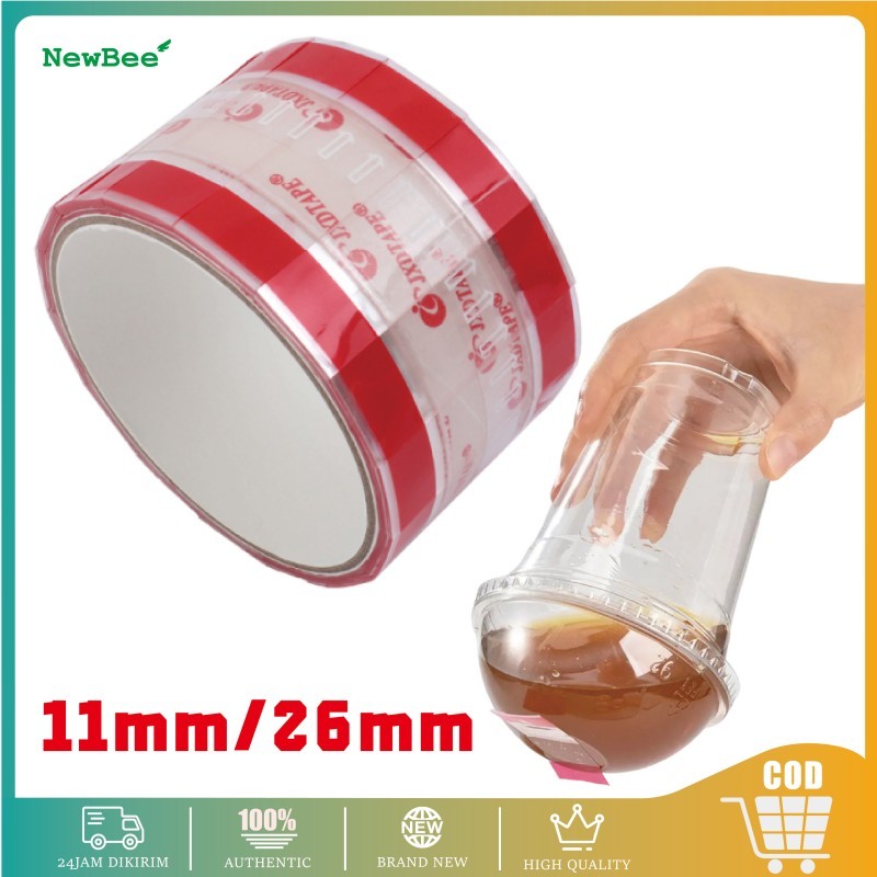 Sealing Tape Stiker Label Minuman Coffe Sticker Sticker Panjang Segel Makanan Seal Label Sticker Ant