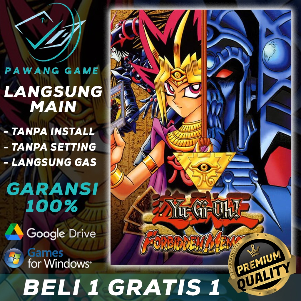 Yu-Gi-Oh Forbidden Memories | Langsung Main Tanpa Install & Tanpa Setting | PC GAME | GAME PS1
