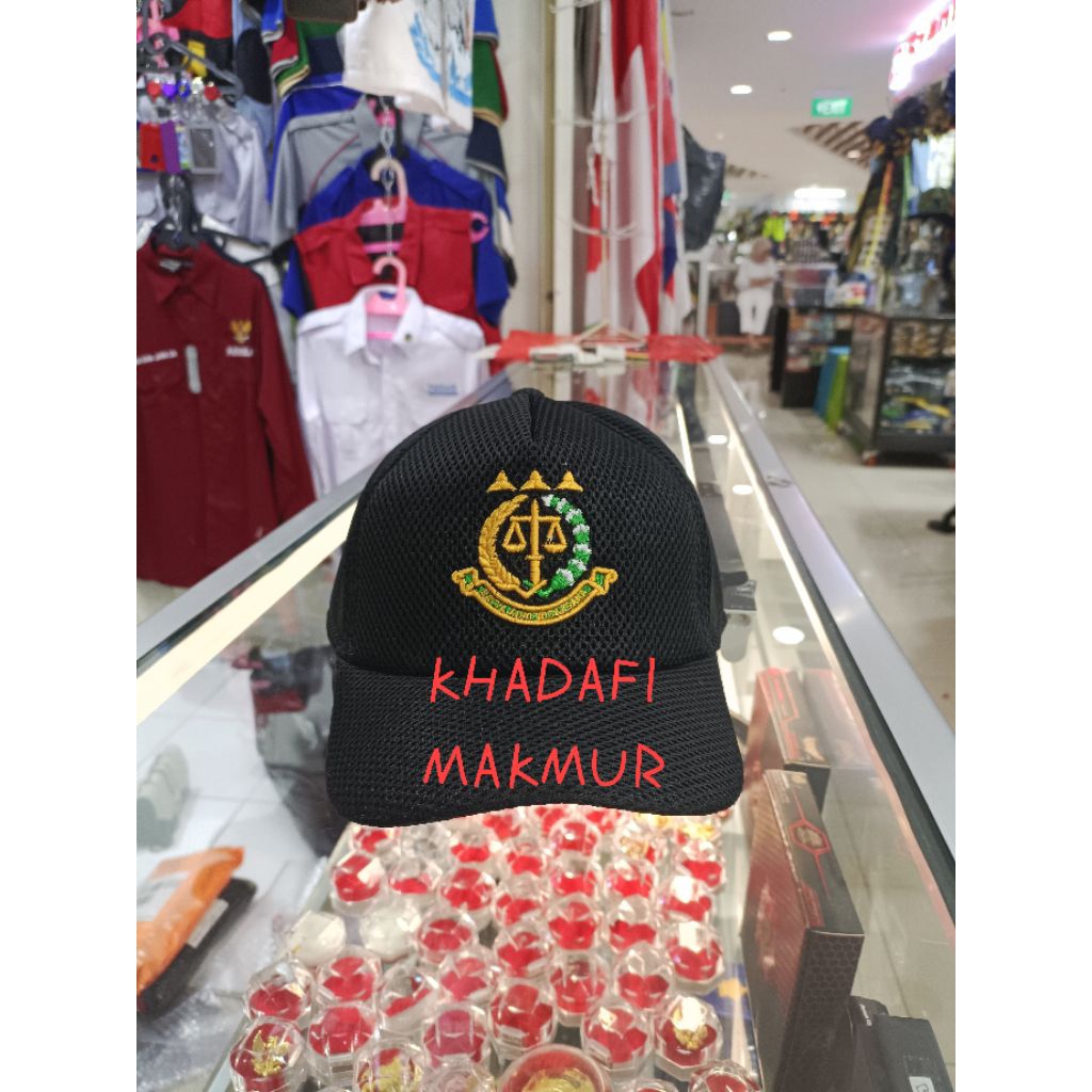 Topi full jaring kejaksaan ( topi jaksa )