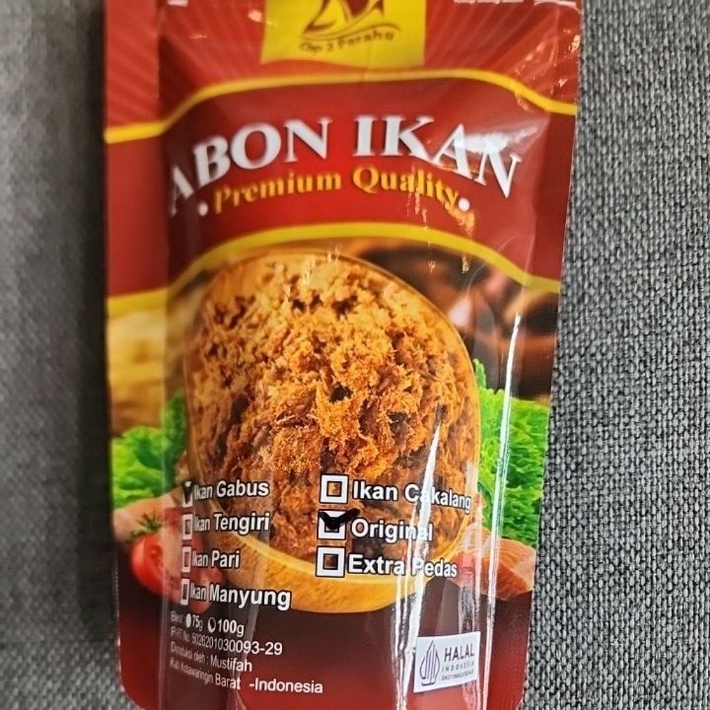 

Abon Ikan gabus premium