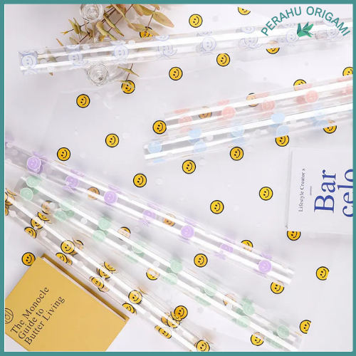 

Kertas Buket Cellophane Transparant Bening Waterproof Flower Wrapping Ecer Perlembar KB64