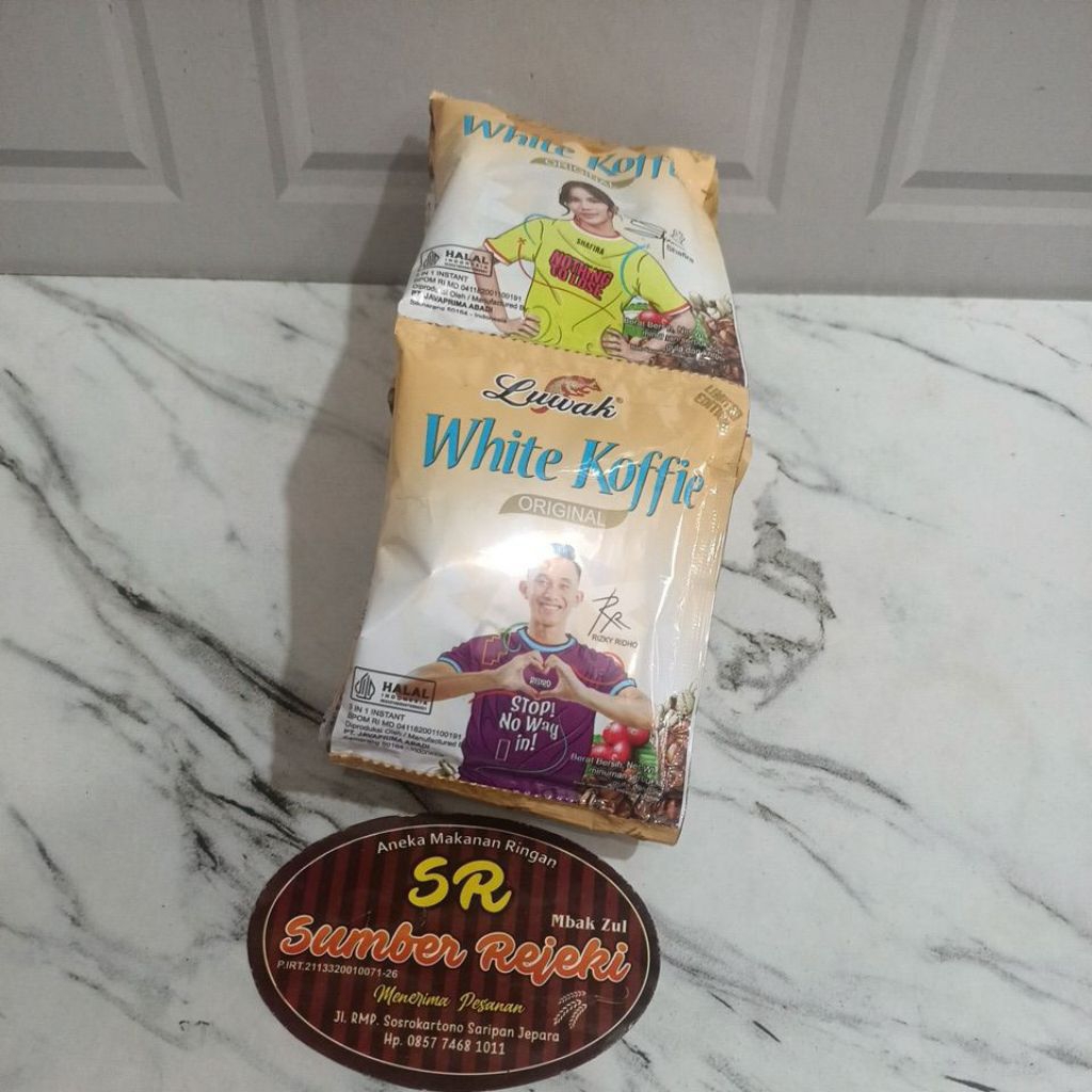 

LUWAK WHITE KOFFIE ISI 10 PCS