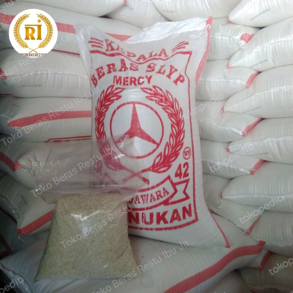 

Beras Pera Pra FN PN IR 42 Khusus Lontong / Ketupat Repack Eceran