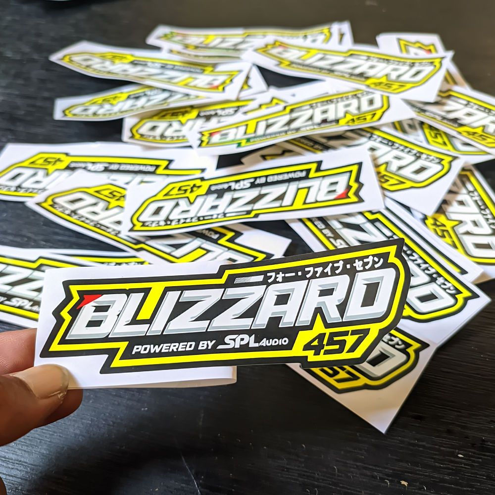 

STIKER BLIZZARD SPL AUDIO SOUND SYSTEM