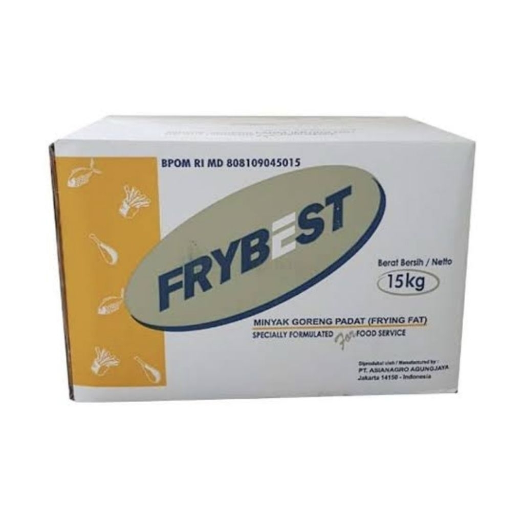 

Minyak Padat Frybest 15 Kg