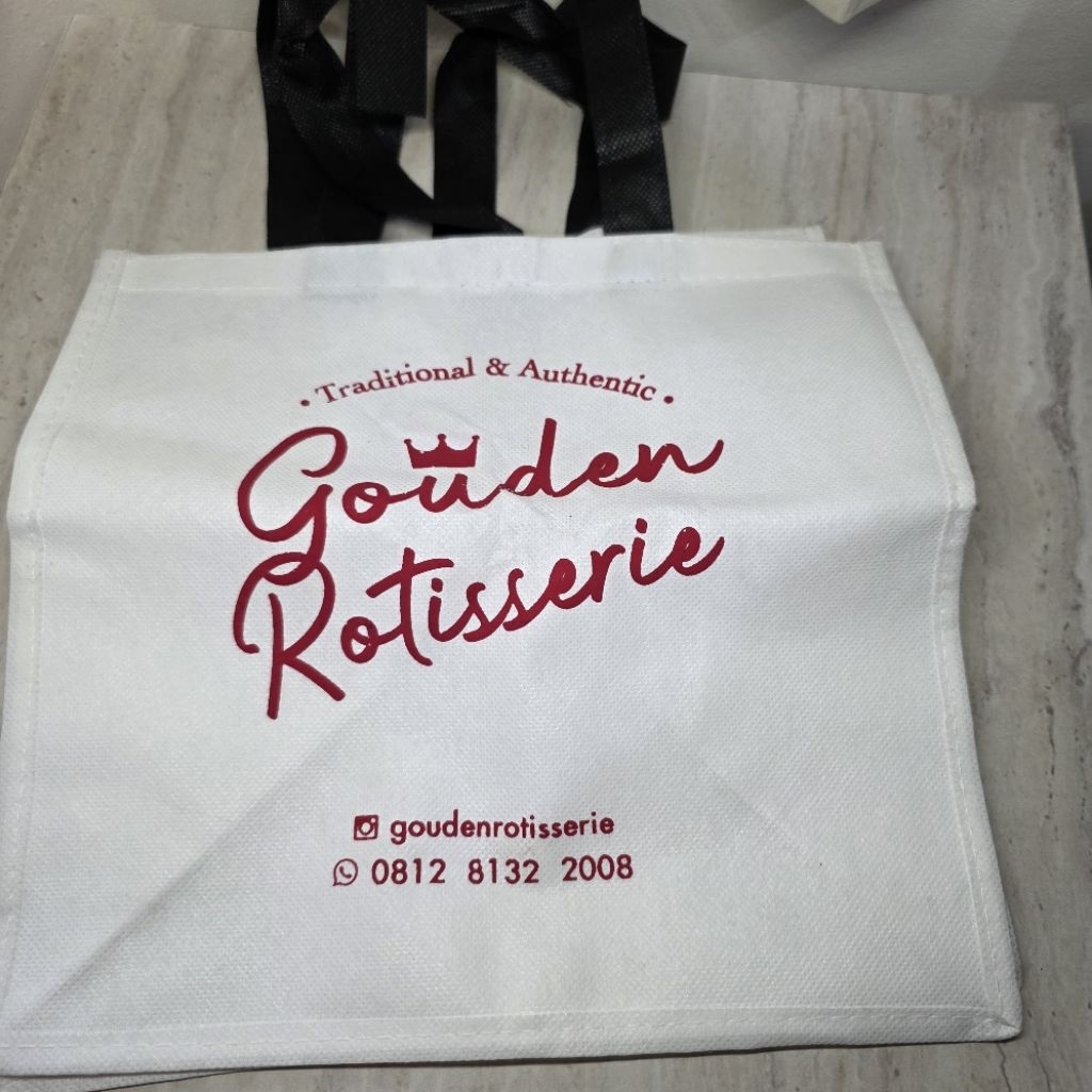 

Spunbond Bag Gouden Rotisserie