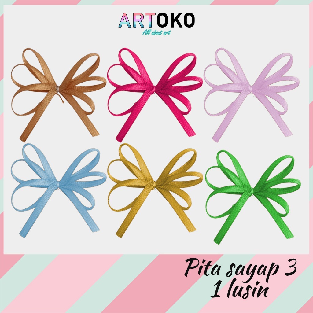 

Pita Sayap 3 Pita Satin – 1 Lusin