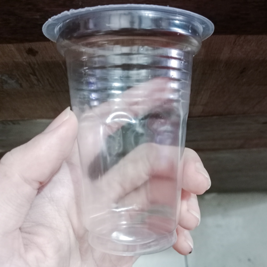 GELAS PLASTIK AQUA KOPI MURAH ISI 50 PCS BEPRO 220 ML