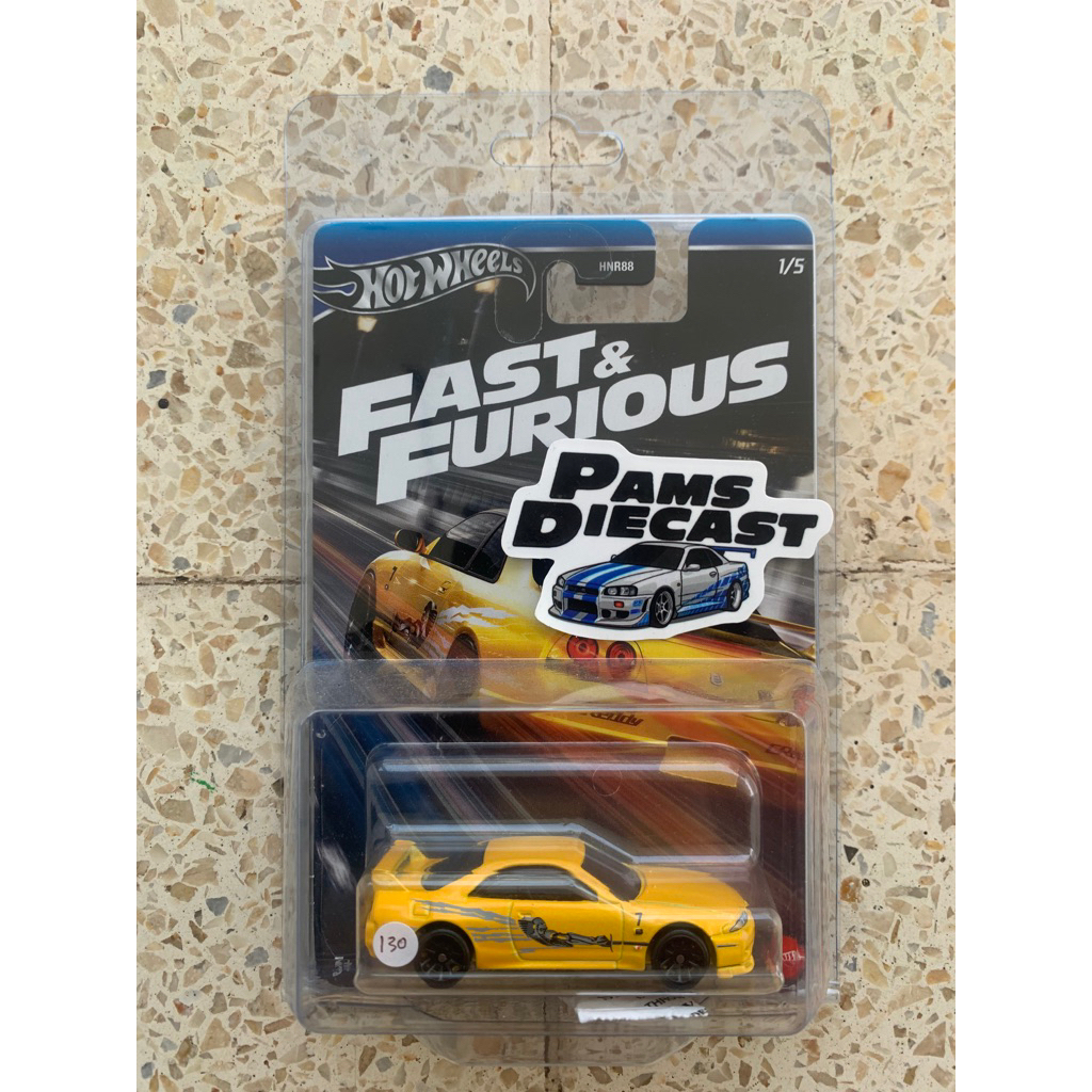 Hot Wheel Nissan Skyline R33 Fast & Furious