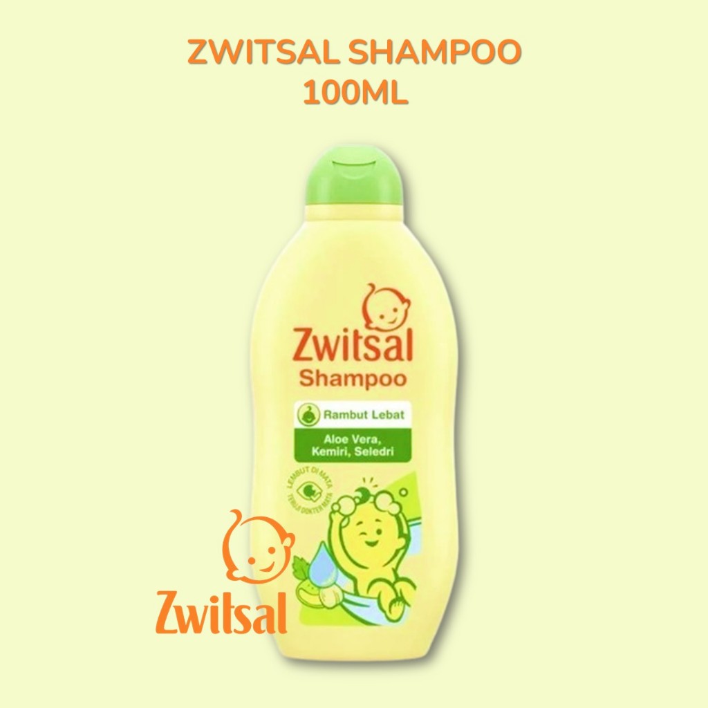 Zwitsal Shampoo Bayi 100ml 250ml - Shampoo Bayi ZWITSAL 100ml 250ml
