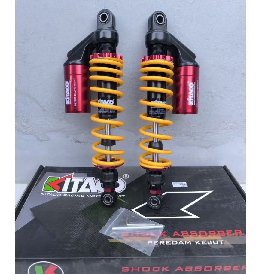 shock sok kitaco singel klik ribon fungsi untuk stelan ukuran 340mm suprax supra125 rxking rxs trail
