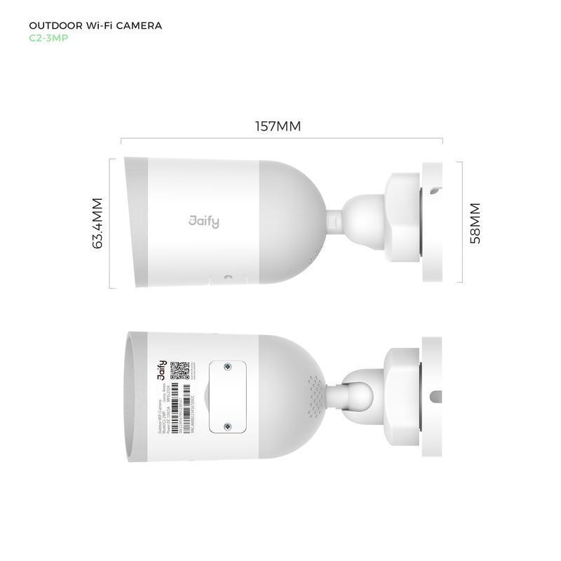 CCTV IP Camera Jaify C2 CCTV Wifi Jaify C2-3MP IP66