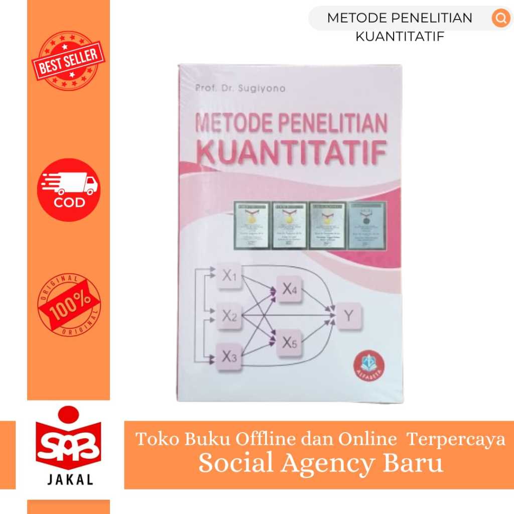 Buku Metode Penelitian Kuantitatif / Metode Penelitian Sugiyono