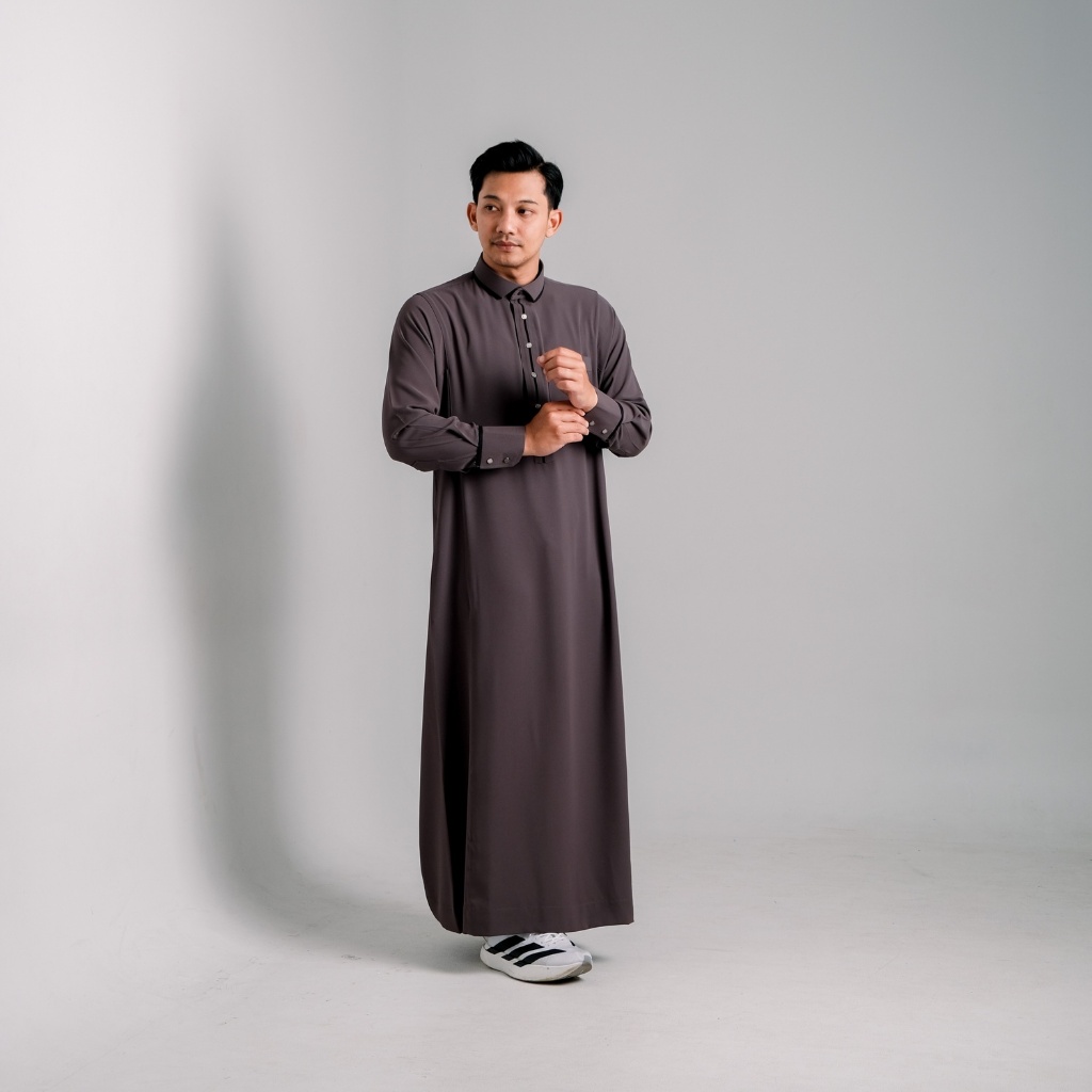 Jubah Pria Dnine Thobe Al Fatih Twil Fushion