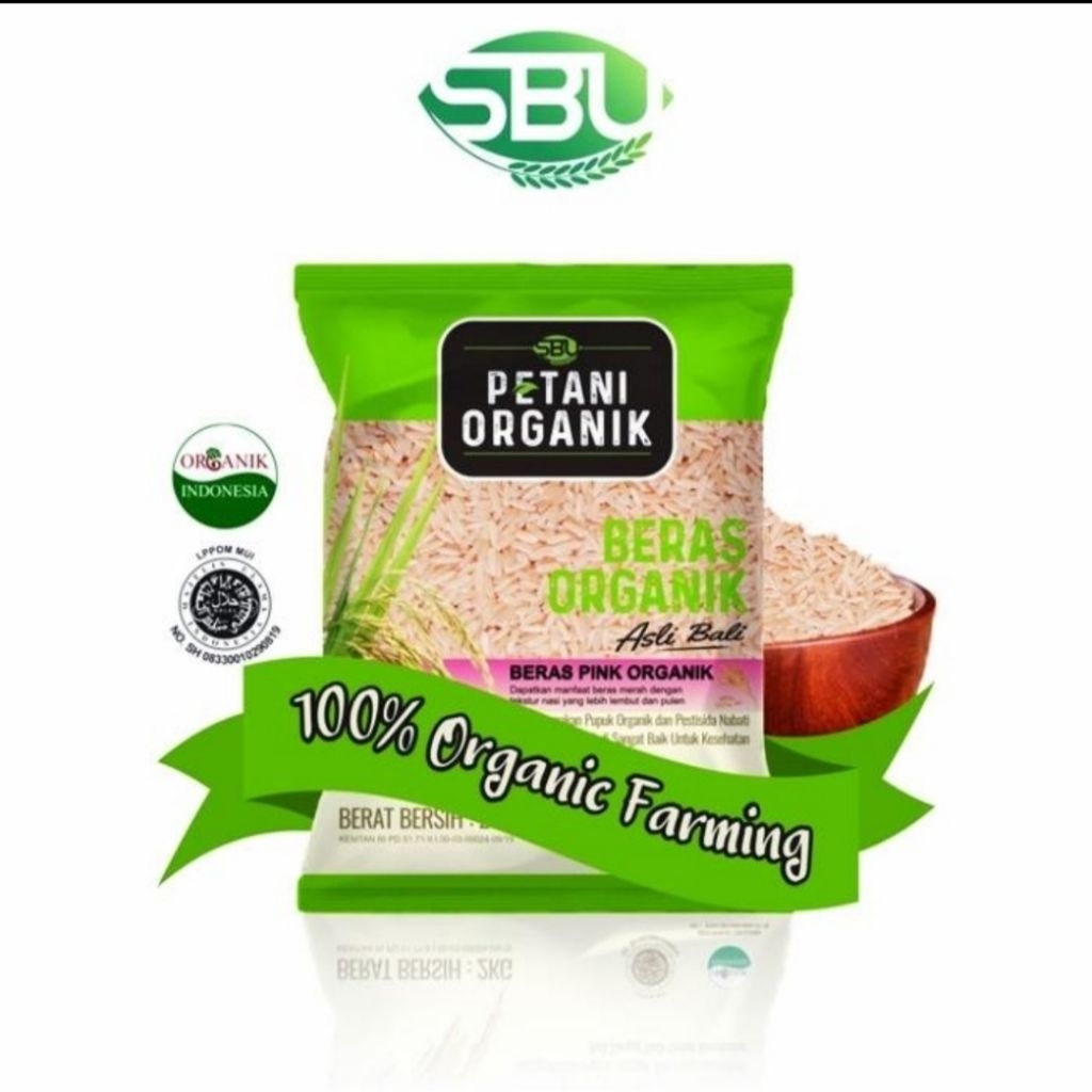 

Beras Pink Petani Organik 2kg