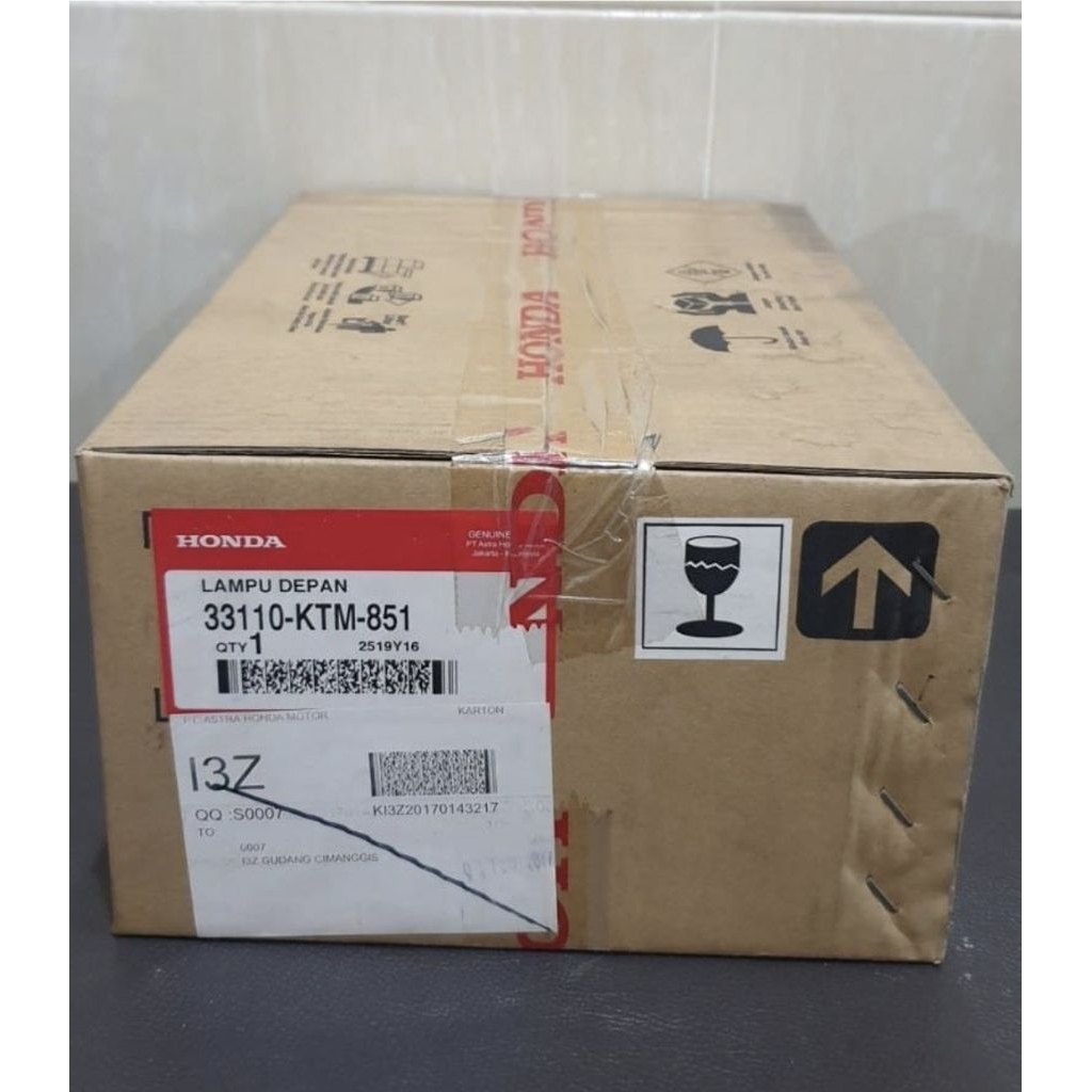 33110-KTM-851 Lampu Depan