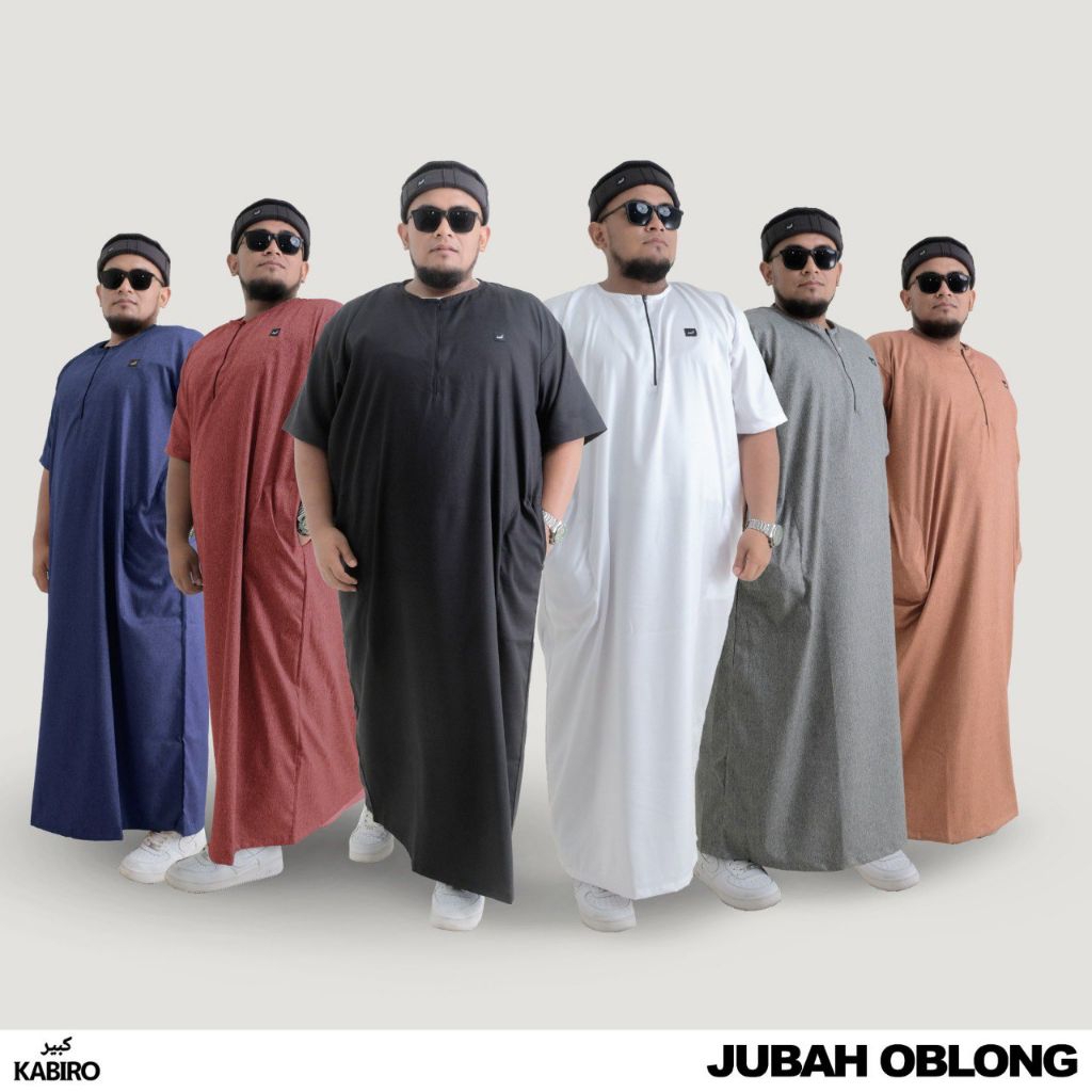 Urban Thobe| Jubah oblong kabiro| jubah pria jumbo big size| jubah pria jumbo| jubah pria jumbo xxxl