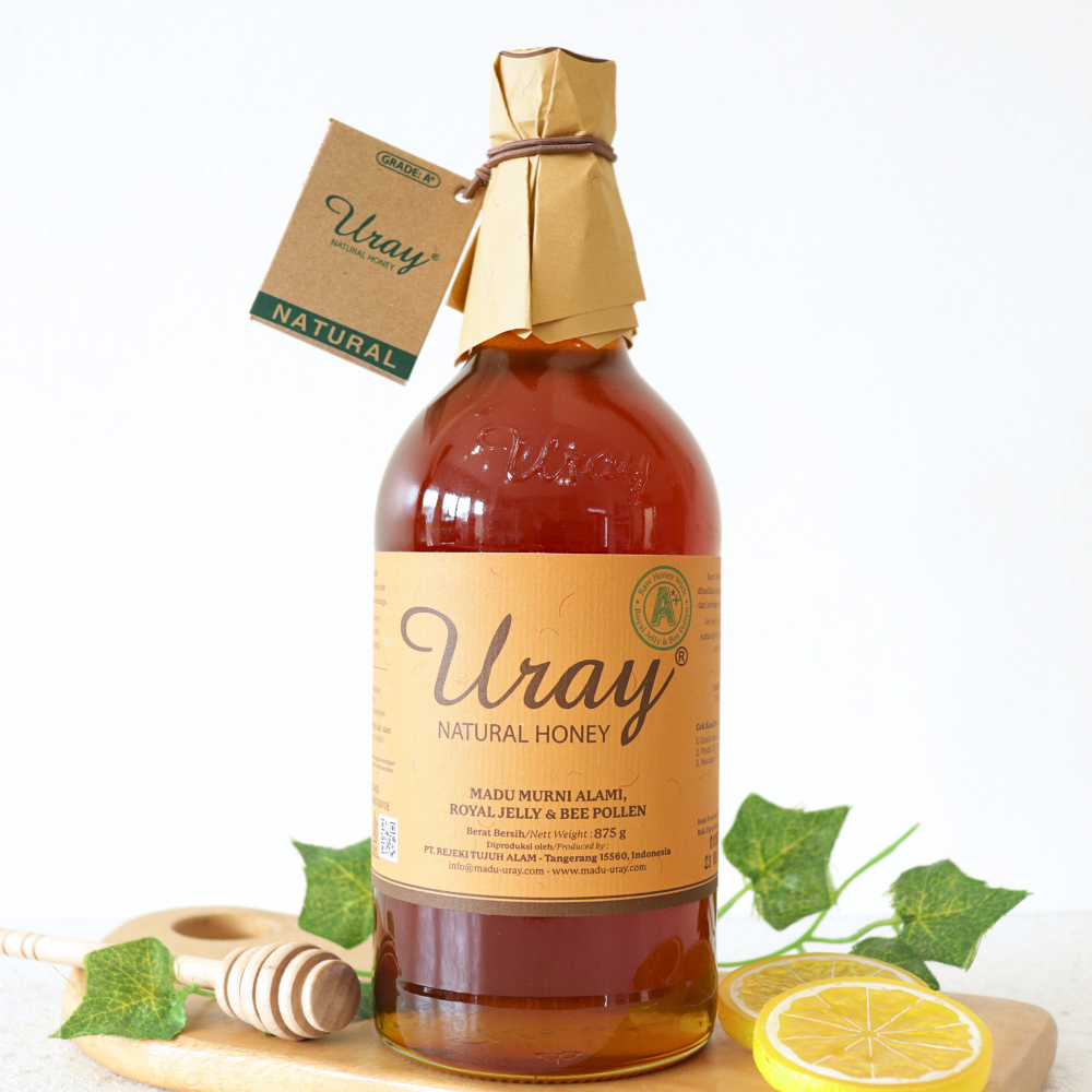

Madu Uray 875G (grade A) - 640 ml - REJEKI TUJUH ALAM