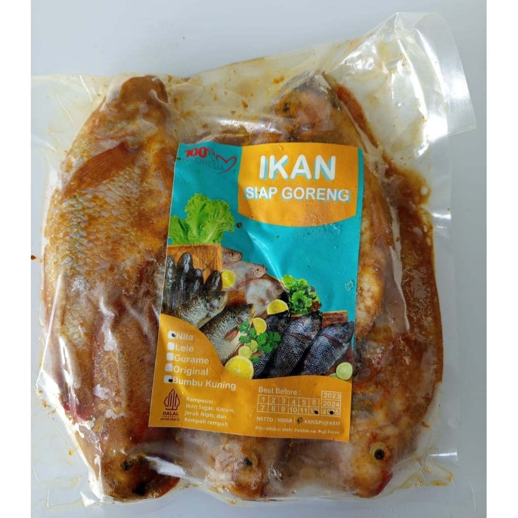 

Ikan Nila Bangkok Bumbu Kuning 900gr - Nora Healthy Food