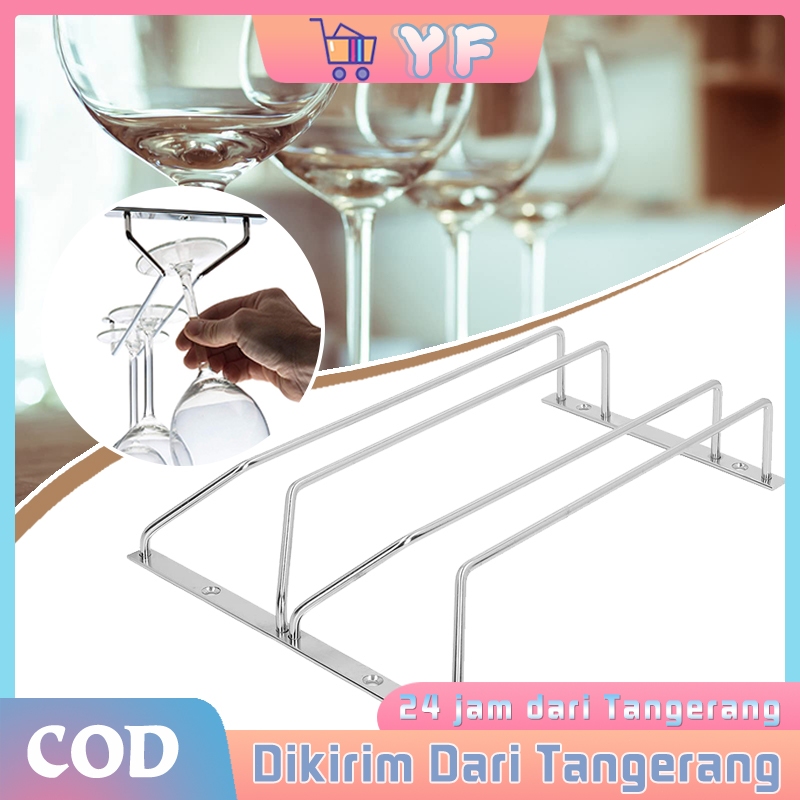 Gantungan Gelas Wine Rak Gelas Gantungan Gelas Bar Tempat Gelas Mini Bar Holder