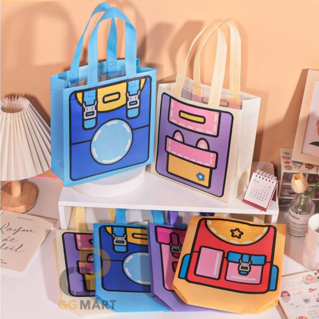 

G & G Mart TAS SPOUNDBOUND MOTIF RANSEL T-1918 TAS KADO ANAK BINGKISAN TAS HAMPERS KADO ANAK MURAH COD SPOUNDBOUND