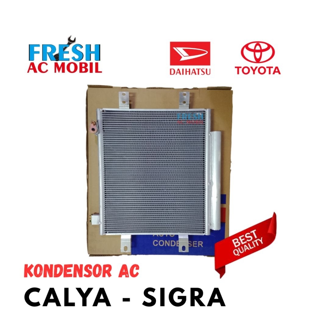 Kondensor AC Toyota Calya Daihatsu Sigra Condensor AC Toyota Calya Daihatsu Sigra
