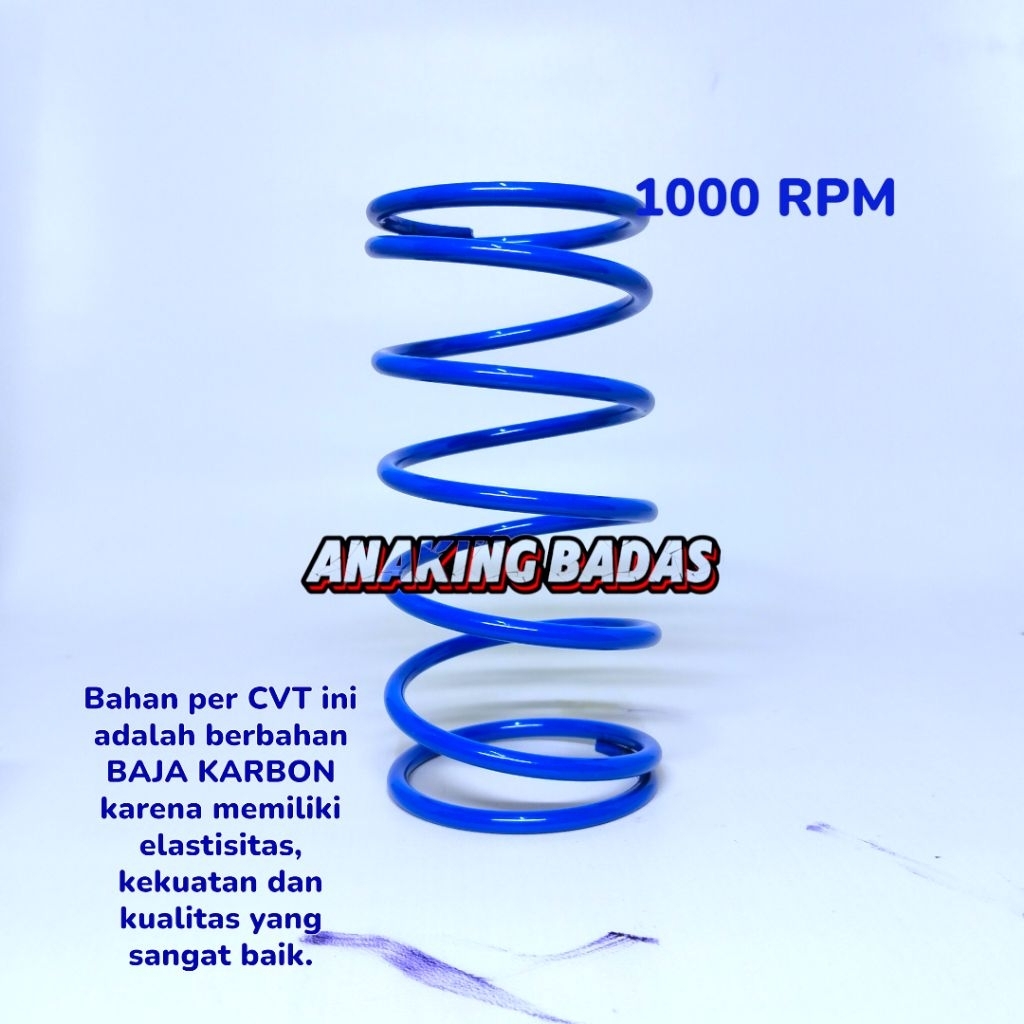 per cvt scoopy kvy 1000 rpm