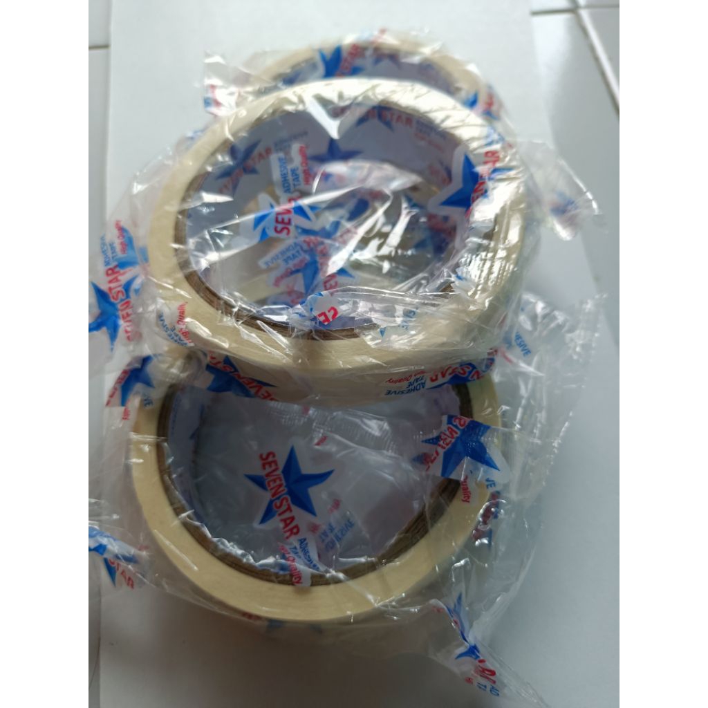 

masking tape/isolasi kertas 24 mm 20 yard,harga per roll