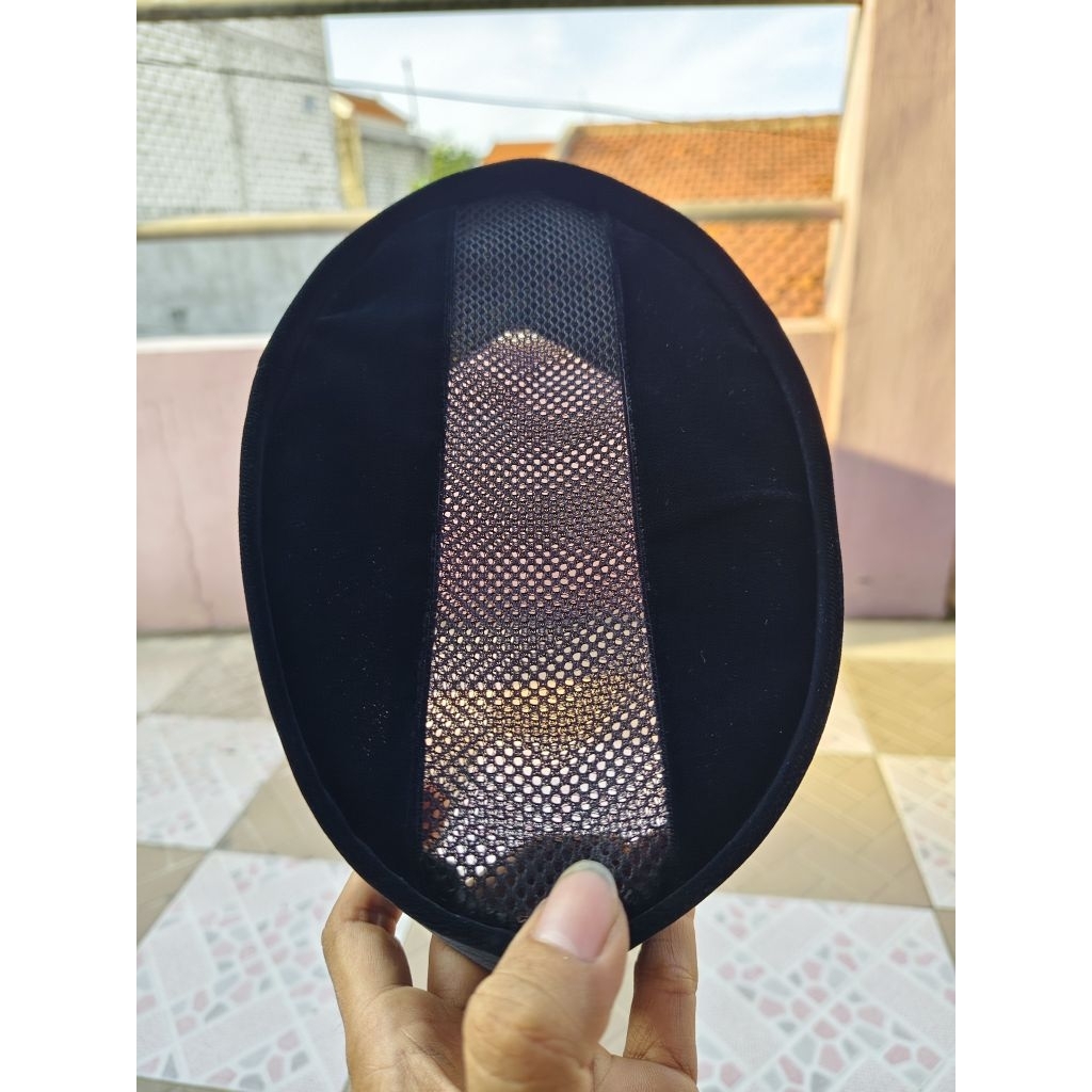 PECI AC TENGAH BLUDRU HITAM MUSLIM FASHION