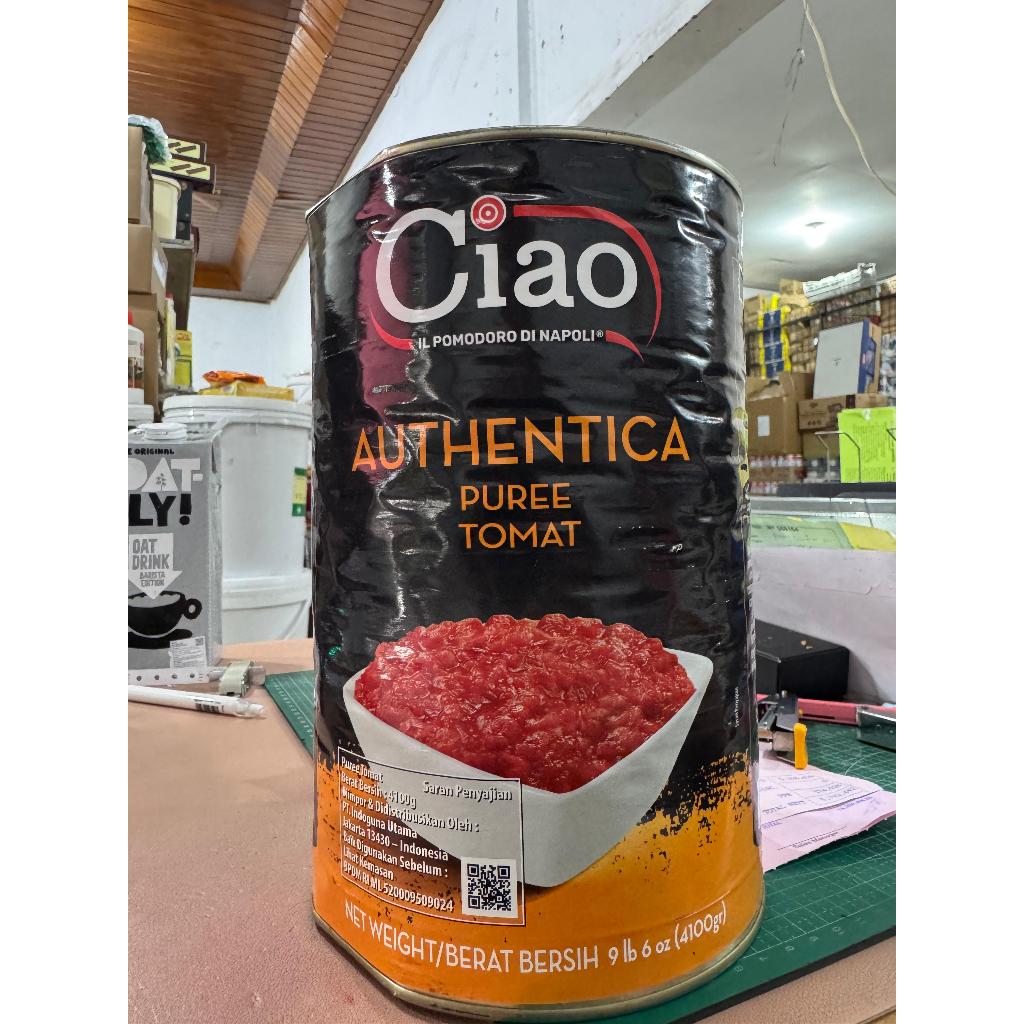

Tomato Pure Ciao / Authentica crushed tomatoes Ciao / Ciao Tomato Puree - 4100 Gram