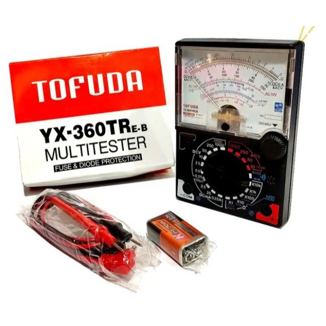 MultiTester TOFUDA Model SUNWA YX360TR / Multi tester / Avometer Analog Tofuda Model Sunwa