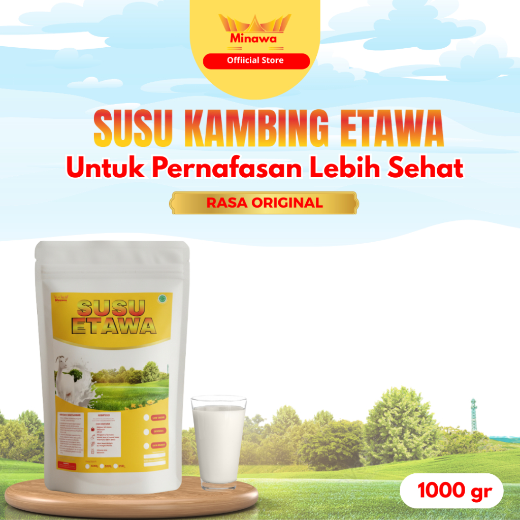 

Susu Kambing Etawa Bubuk 1 Kg Halal Garansi Uang Kembali Rasa Original Bantu Atasi Asma Sesak Nafas