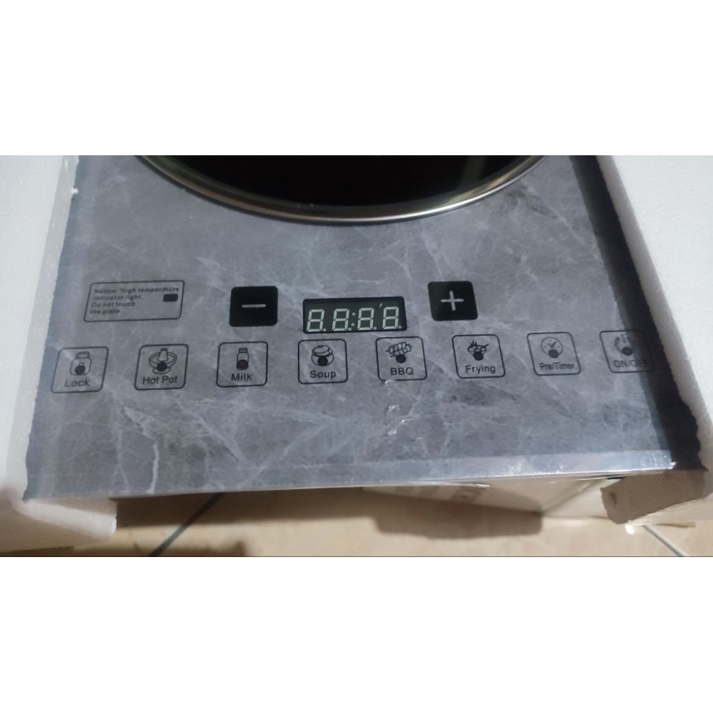 lighting cooker