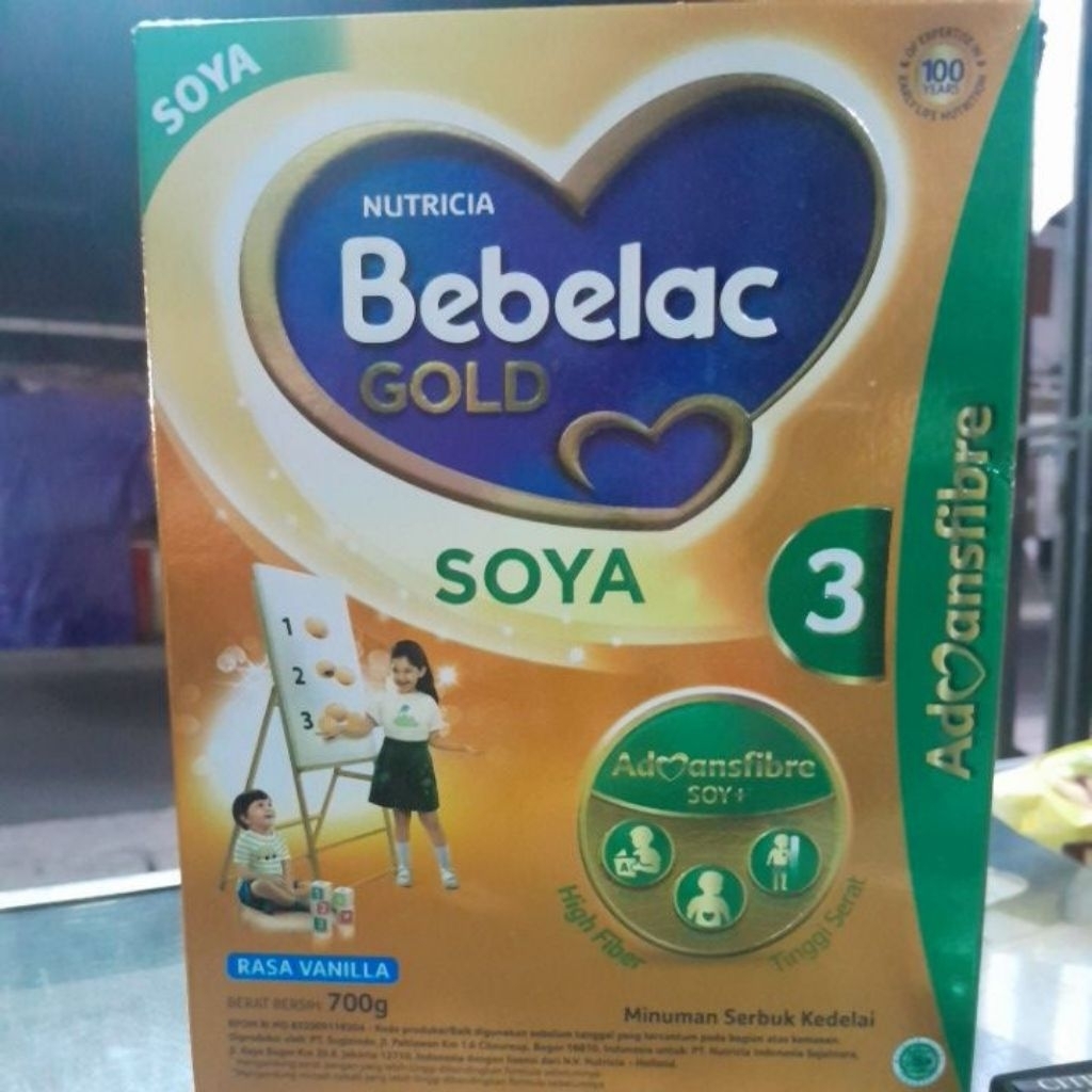 

Bebelac gold soya 3 rasa vanila 700gram