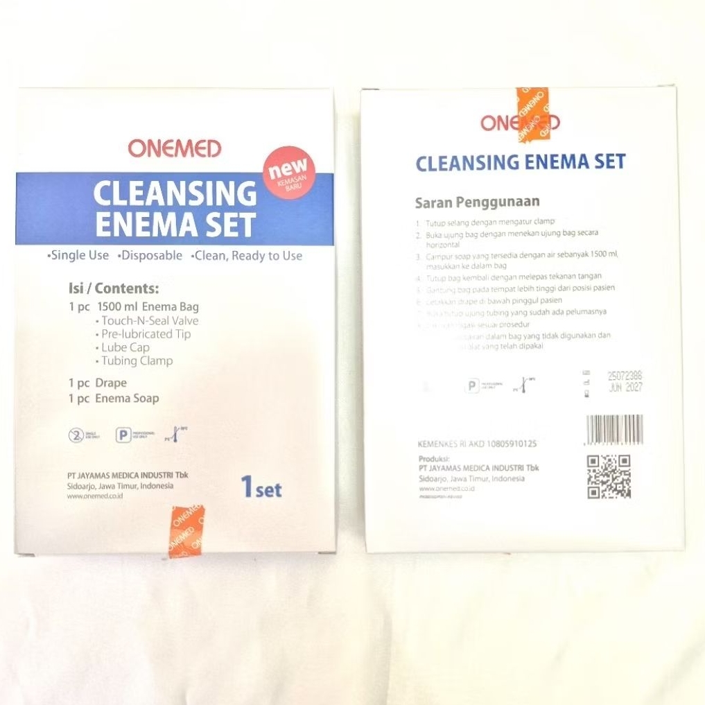 Cleansing Enema Set Onemed Cleaning Enema Set