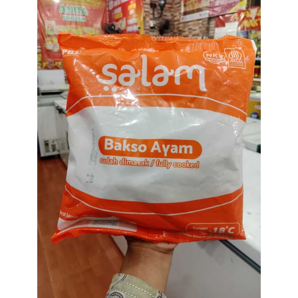 

Salam Bakso Ayam 500gr isi 50pcs